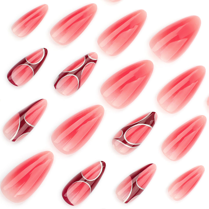 Artful and elegant stiletto nails Bowlift