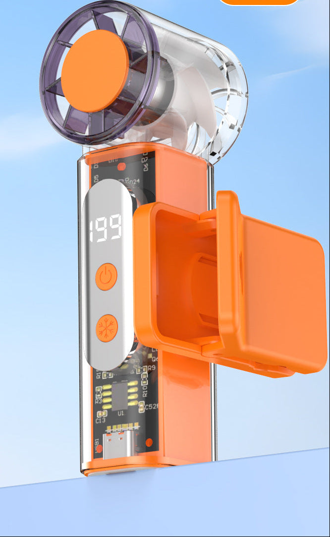 Ladies Portable High-Performance Mini Fan Bowlift