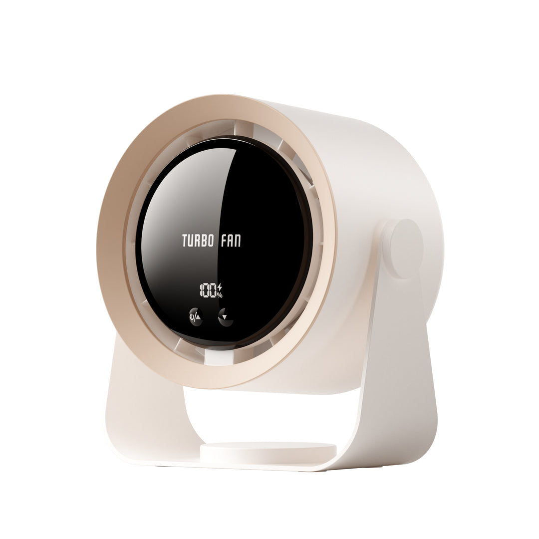 Ladies high-performance table fan with digital control Bowlift
