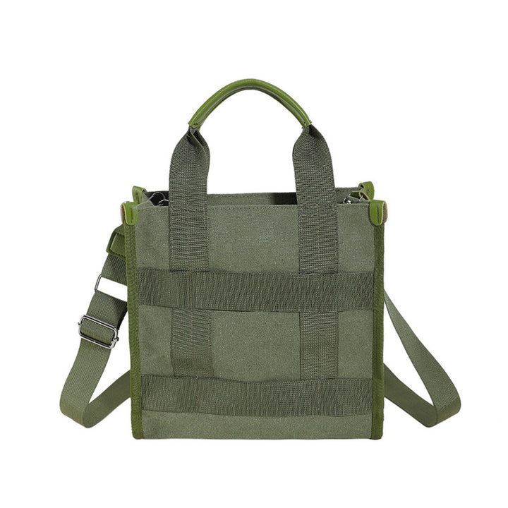 Versatile Canvas Shoulder Bag Bowlift