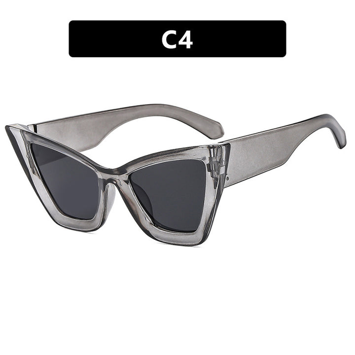 Ladies trendy cat-eye sunglasses with durable design and UV protection Bowlift