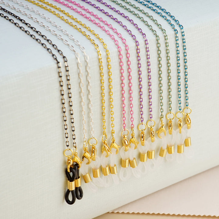 Elegant Link Chain Eyewear Holder Bowlift