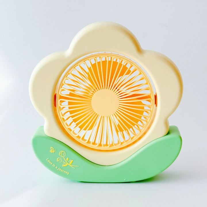Unisex Portable Mini-Fan in Flower Design Bowlift