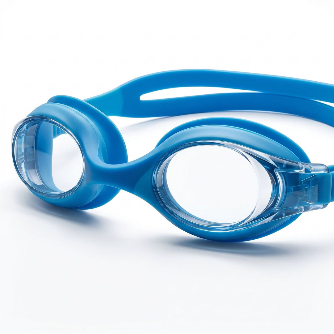 Swim goggles with adjustable nose bridge and anti-fog technology Bowlift