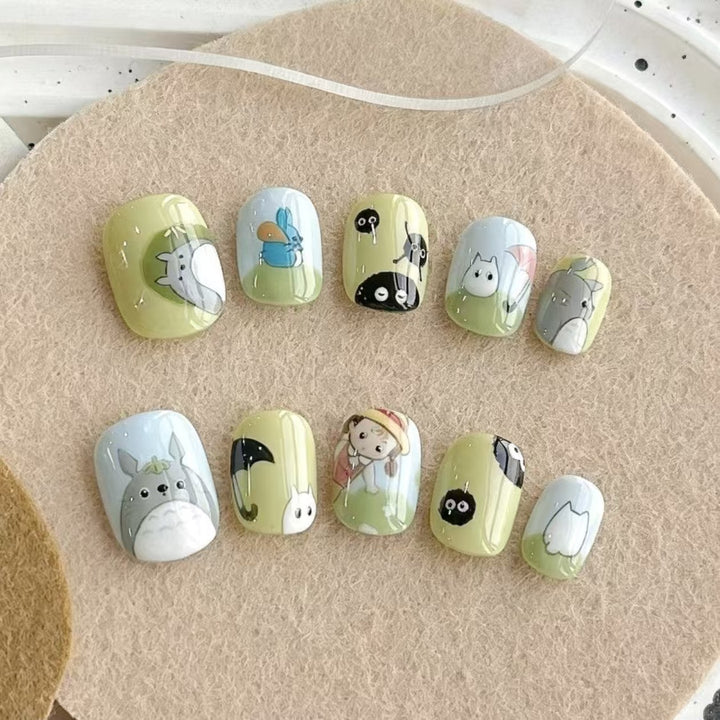 Artistic Character Nail Art Set Bowlift