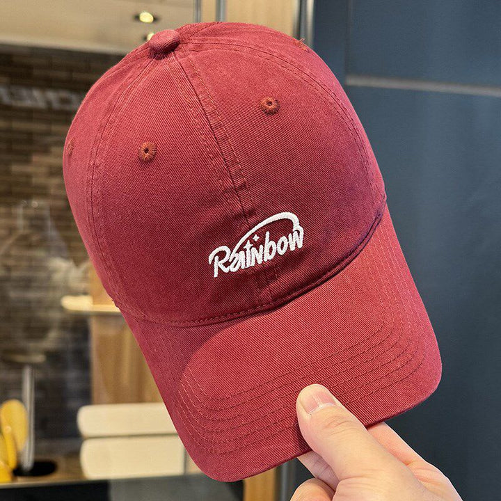 Unisex Embroidered Cotton Baseball Cap Bowlift