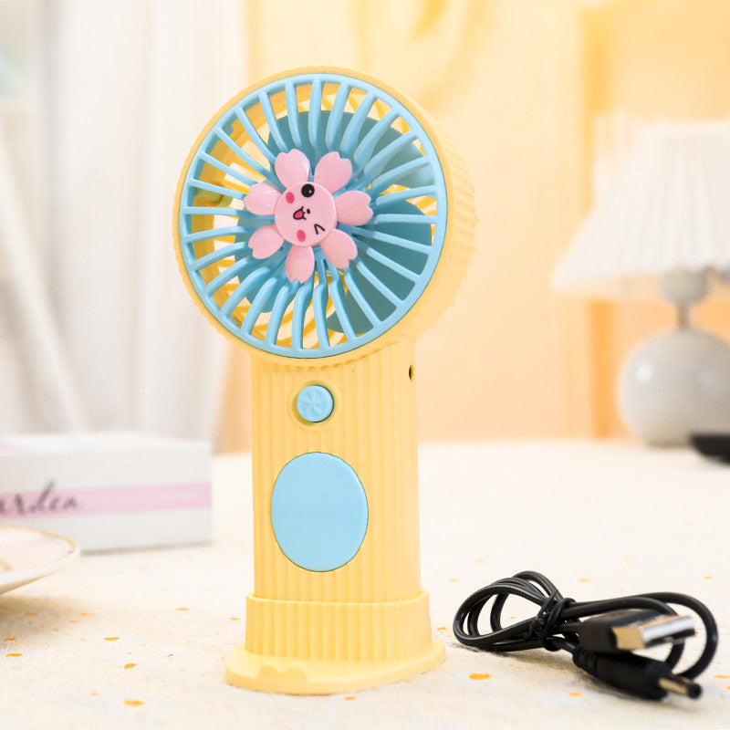 Ladies Portable Handheld Fan Bowlift