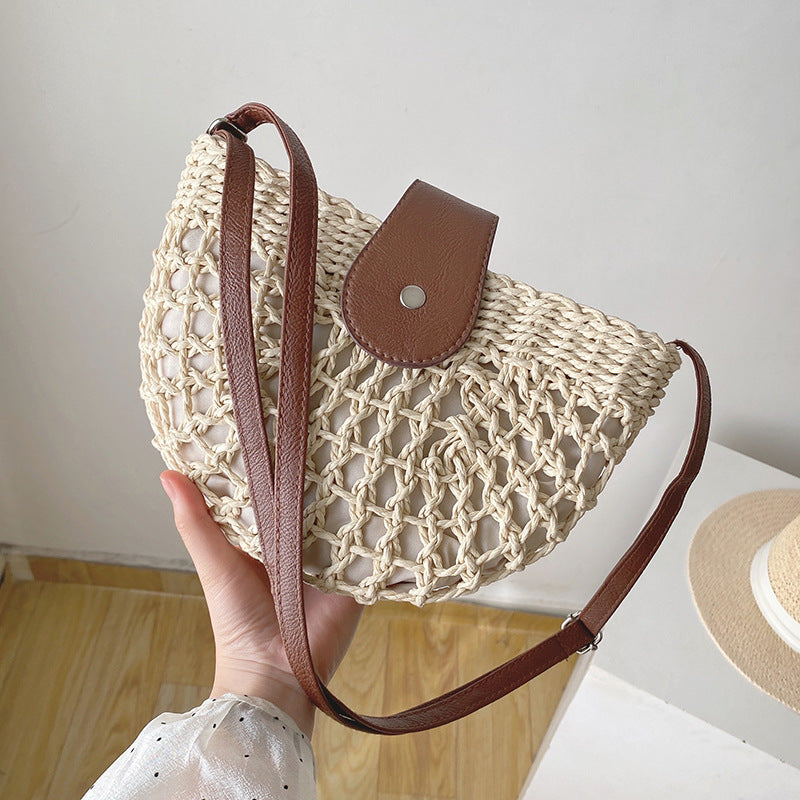 Handbag in Modern Net Design Bowlift