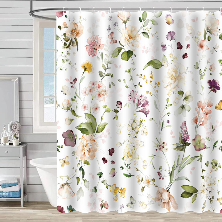 Botanical Garden Shower Curtain Bowlift