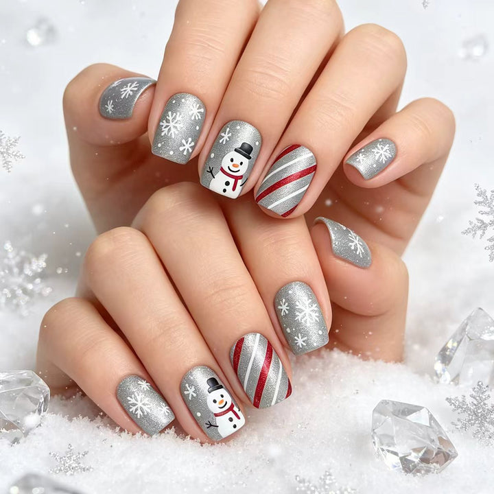 Festive Seasonal Nail Art Bowlift