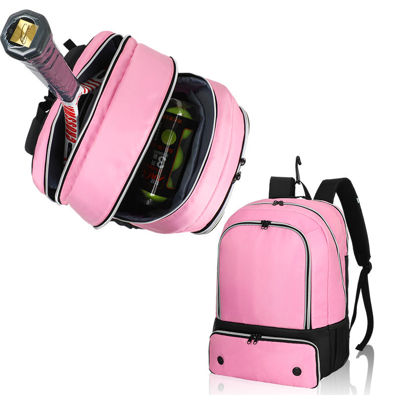 Multi-Compartment Tennis Backpack Bowlift