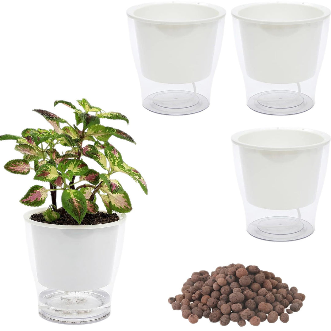 Self-Watering Planter Pot Set Bowlift