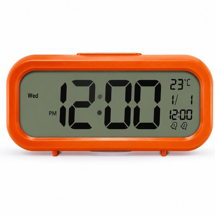 Digital alarm clock with temperature sensor and large LED display Bowlift