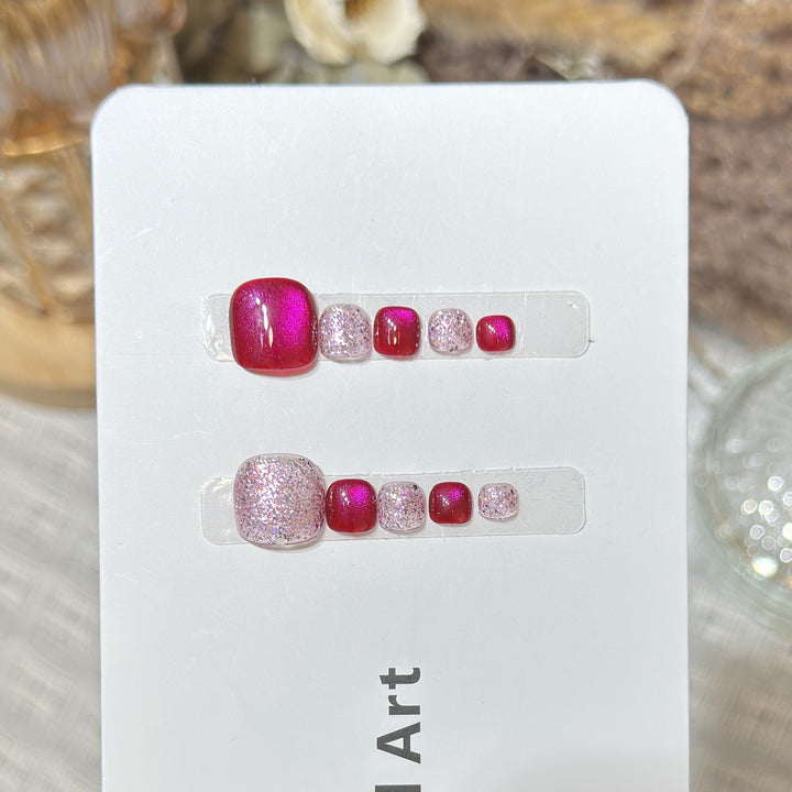 Decorative Crystal-Embellished Hair Clip Set Bowlift
