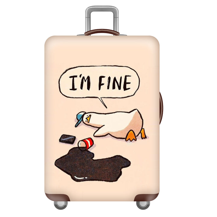 Women’s Hardshell Luggage with Creative Cartoon Design Bowlift