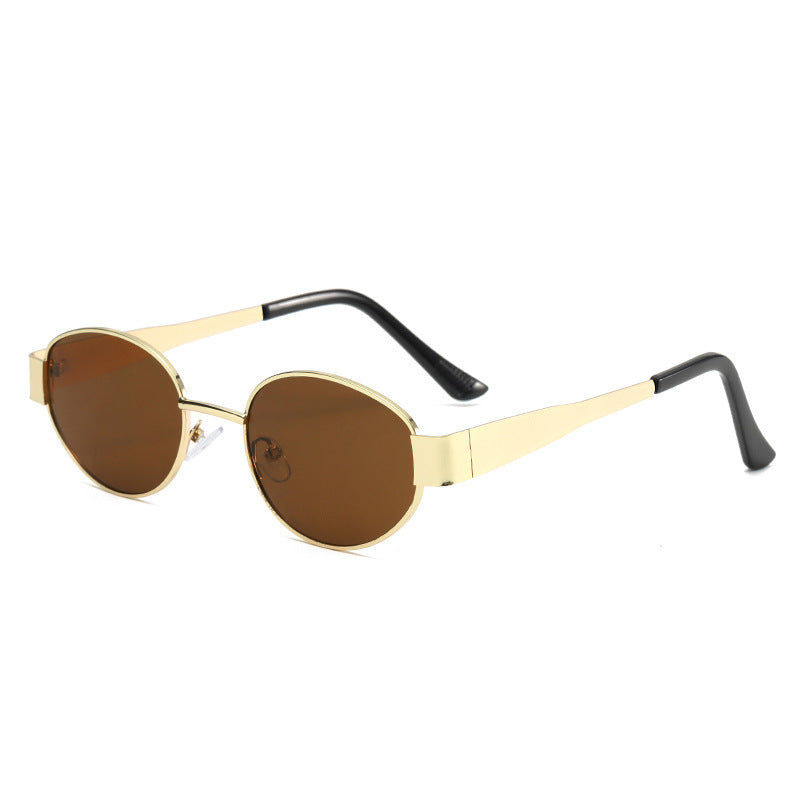 Retro Round Frame Sunglasses Bowlift