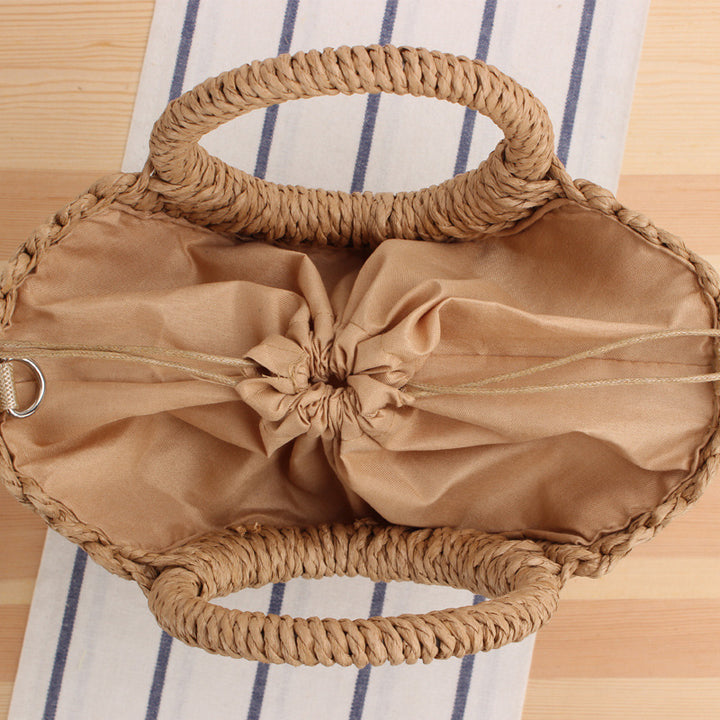 Handmade wicker bag in Boho style Bowlift