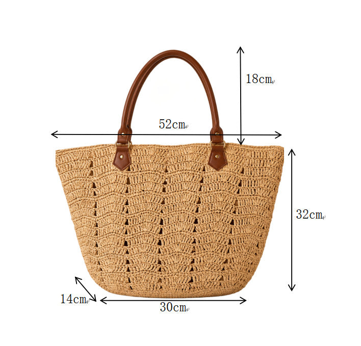 Handbag in Unique Braided Design Bowlift