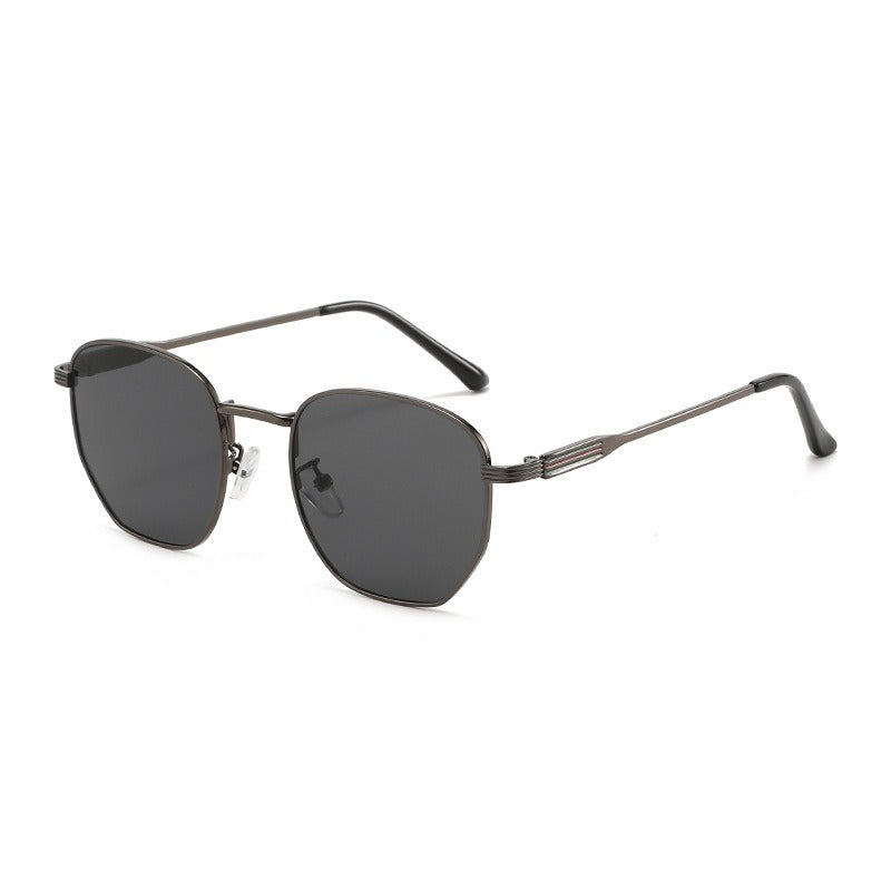 Men's Geometric Square Frame Sunglasses Bowlift