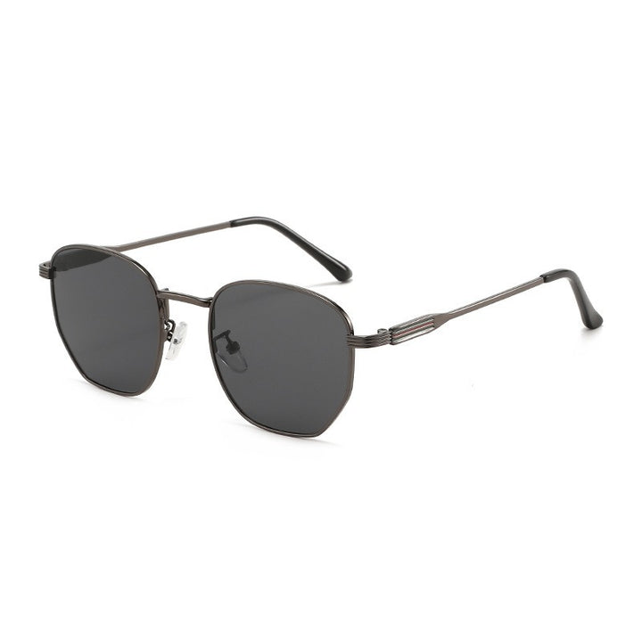 Men's Geometric Square Frame Sunglasses Bowlift