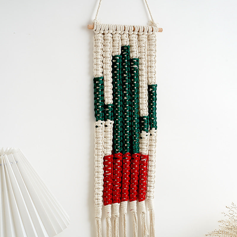 Macramé Desert Cactus Wall Hanging Decor Bowlift