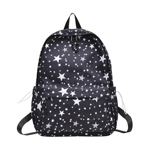 Starry Patterned Adventure Backpack