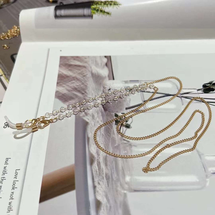 Chic Multi-Strand Beaded Eyewear Chain Bowlift