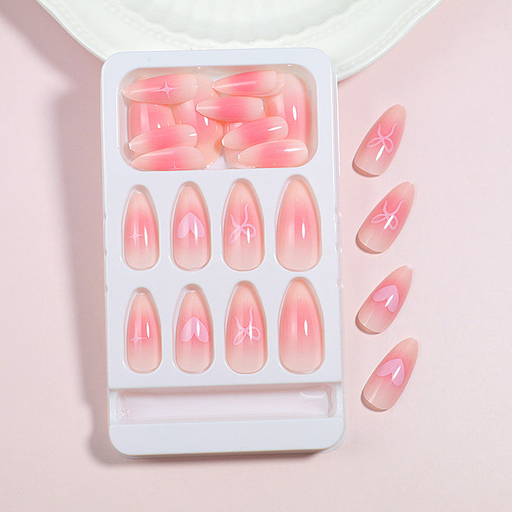 Artistic Ombre Press-On Nails Set Bowlift