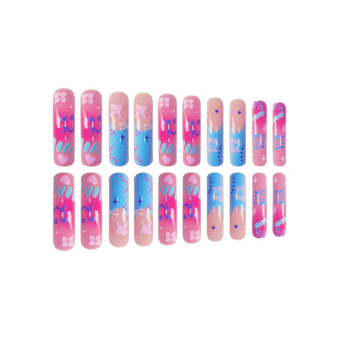 Artistic Long Acrylic Nail Enhancements Bowlift 1787977718