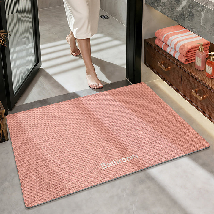 Textured Luxury Bath Mat Bowlift