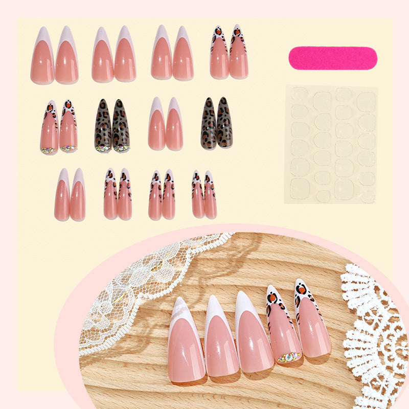 Artificial nail set with elegant tip design Bowlift