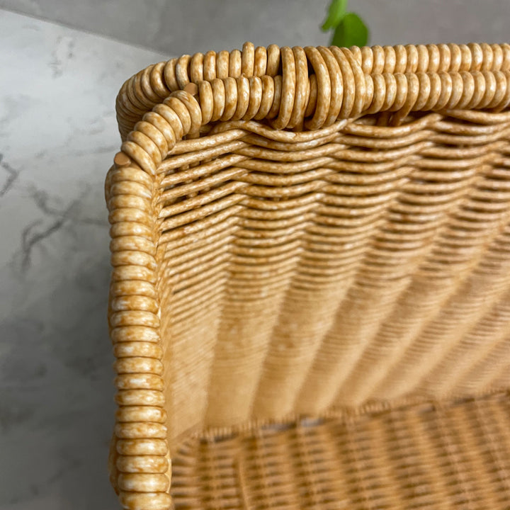 Handwoven Rectangular Storage Basket Bowlift
