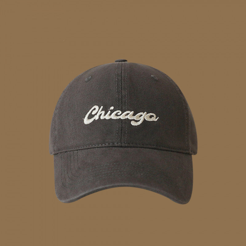 Women's Cotton Embroidered Logo Baseball Cap Bowlift