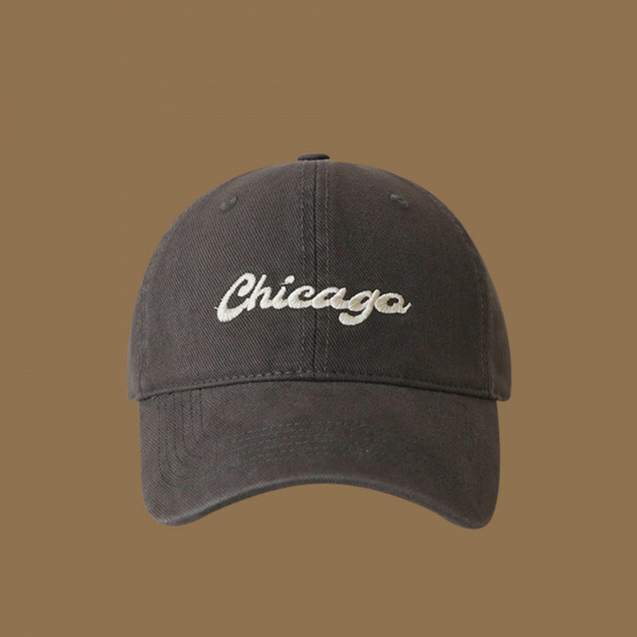 Women's Cotton Embroidered Logo Baseball Cap Bowlift