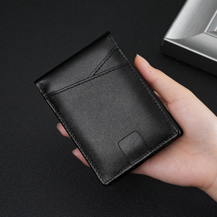 RFID-Blocking Leather Card Organizer