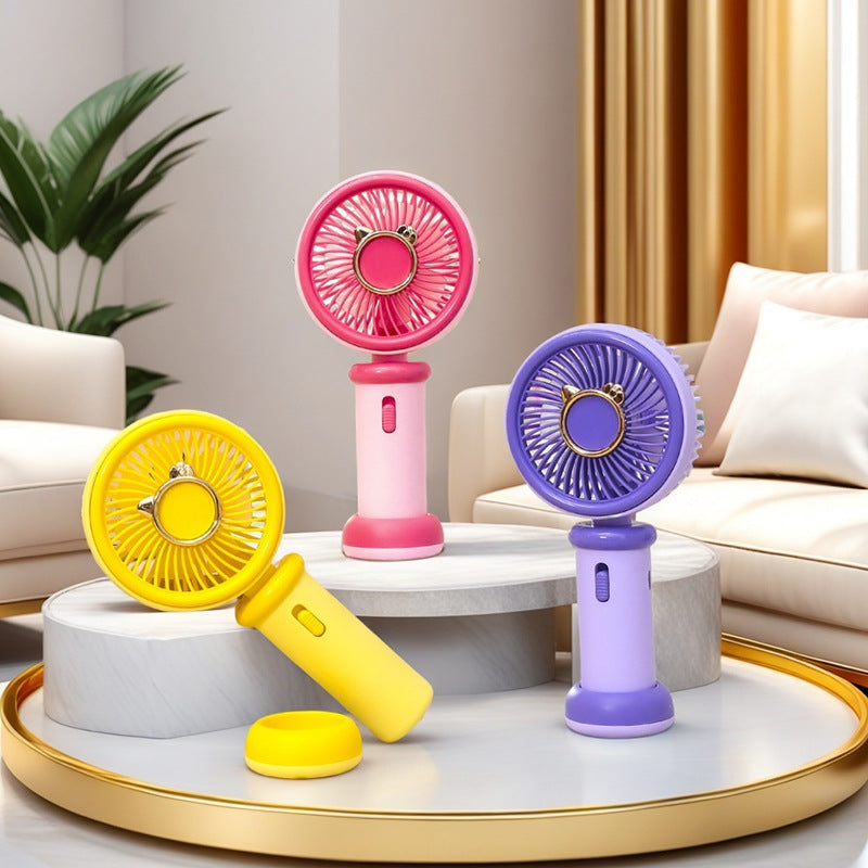Women's Portable Hand Fan in Modern Design Bowlift