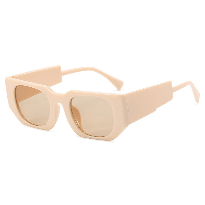 Women geometric oversized sunglasses with wide design Bowlift
