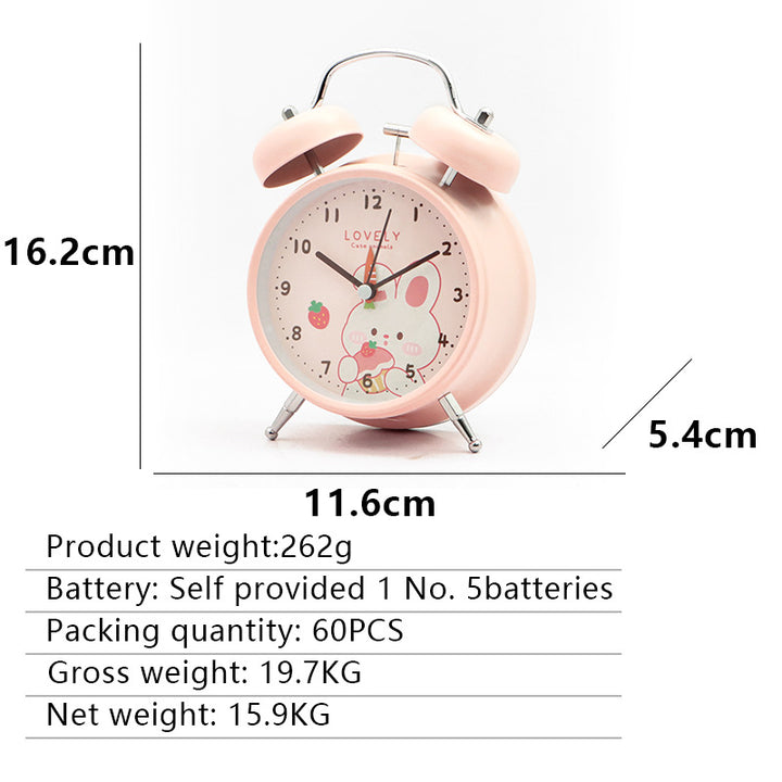 Child-friendly alarm clock with cute animal design Bowlift