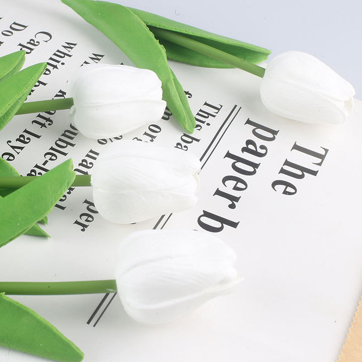Realistic Tulip Floral Arrangement