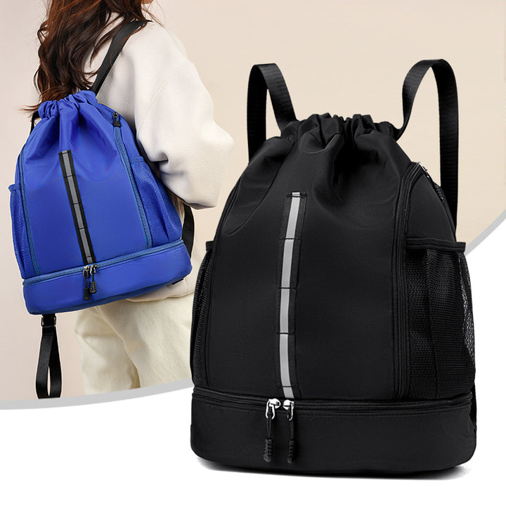 Stylish Drawstring Gym Backpack Bowlift