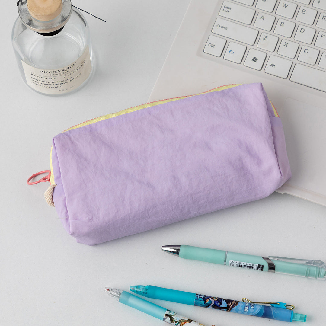 Zippered Multi-Compartment Pencil Case Bowlift