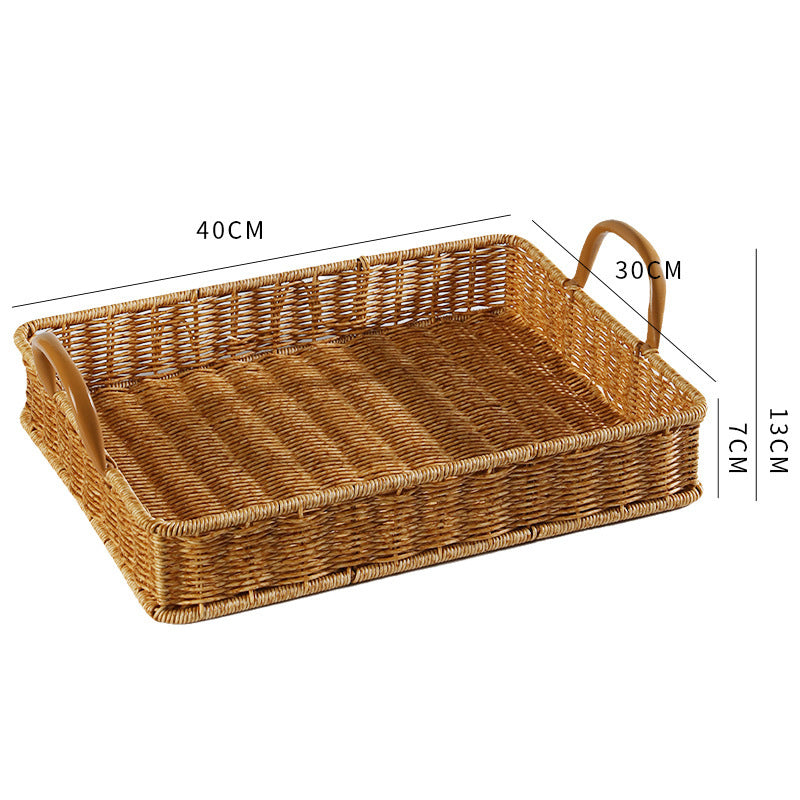 Versatile Woven Storage Tray Bowlift