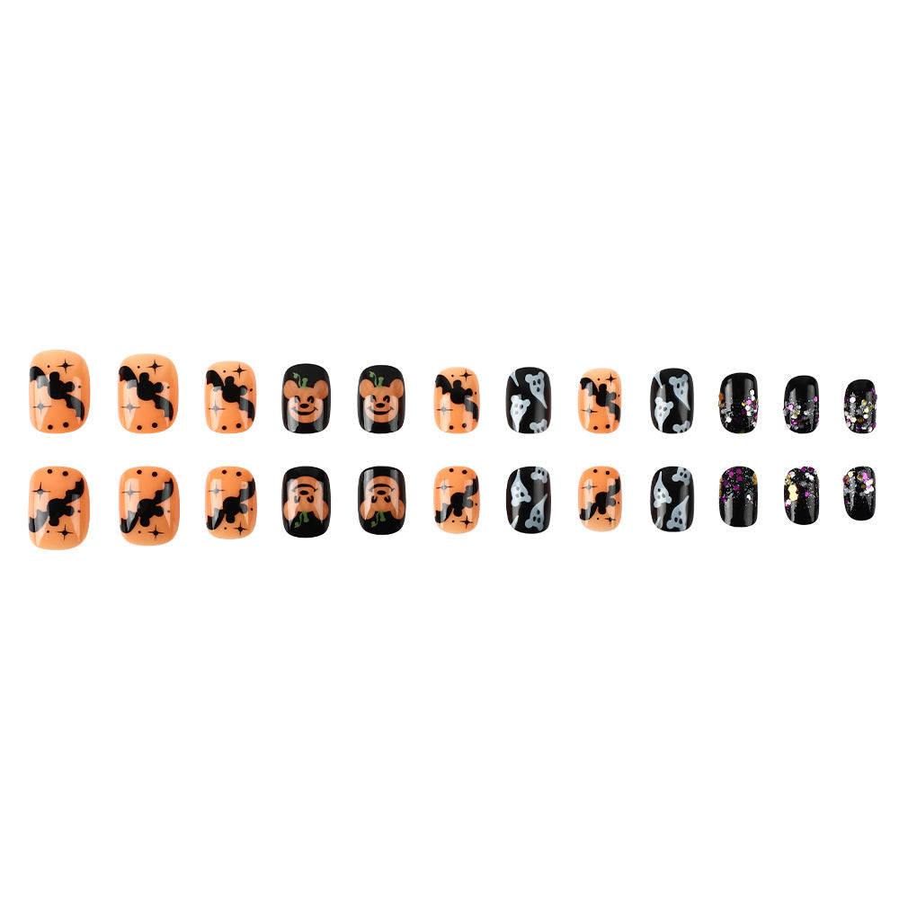 Halloween-Themed Decorative Nail Art Bowlift