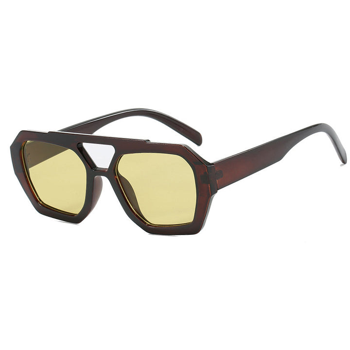 Women's geometric sunglasses with luxurious design Bowlift
