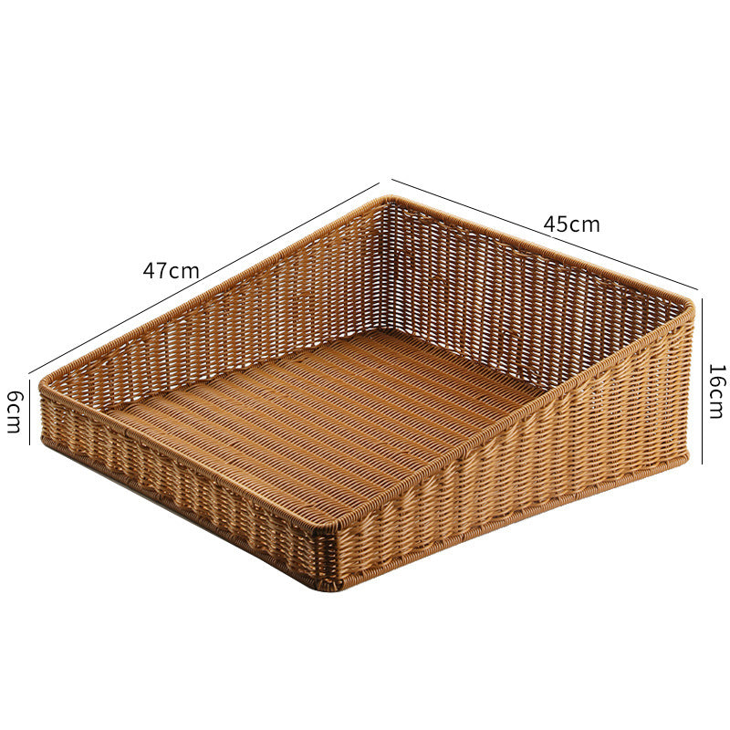 Elegant Woven Storage Tray Bowlift