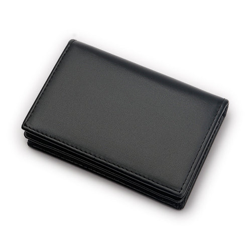 Elegant Leather Card Case Bowlift