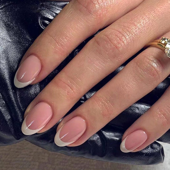 Elegant Floral Bow Press-On Nail Tips Bowlift