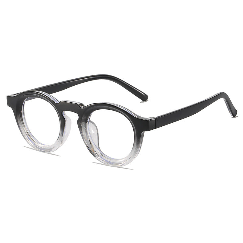 Retro-Inspired Clear Frame Glasses Bowlift