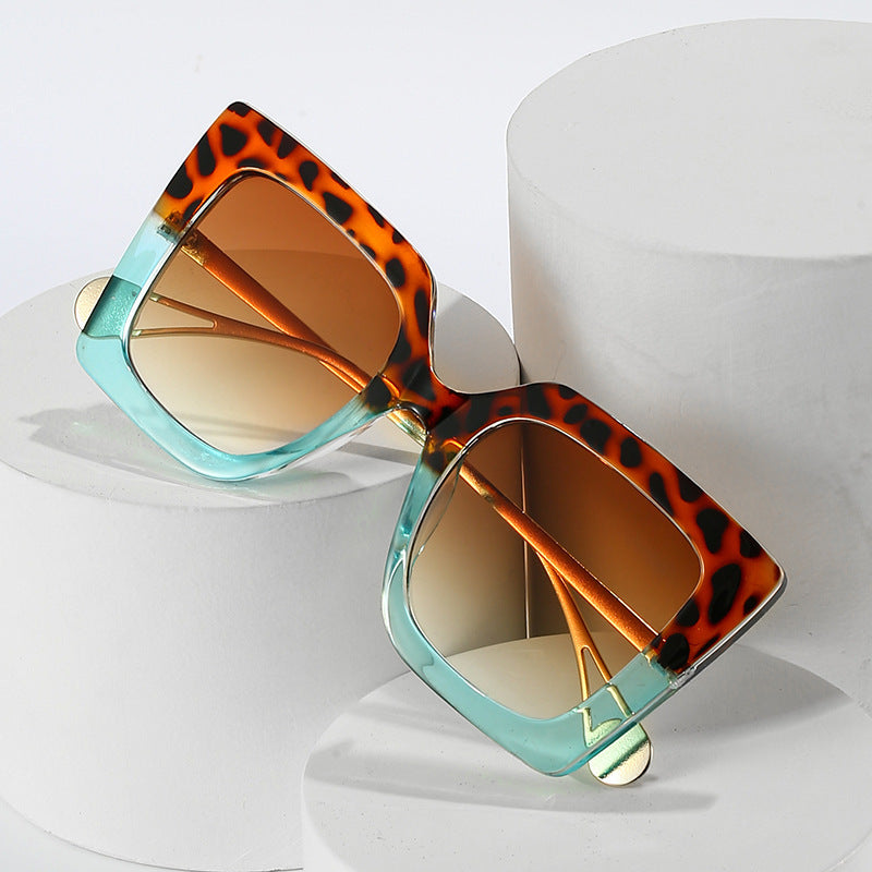 Oversized Geometric Fashion Sunglasses Bowlift