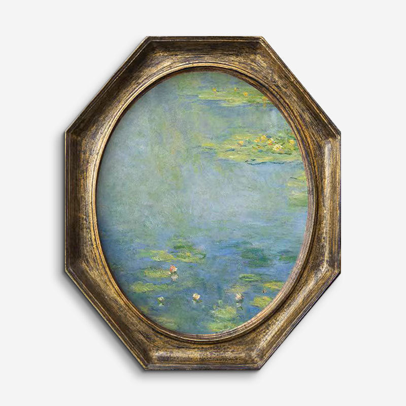 Vintage-inspired Floral Mounted Wall Art